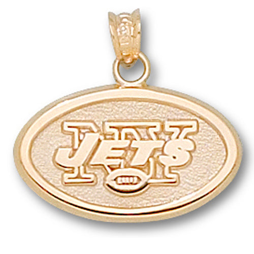 New York Jets Pendant, 14K White - The GLD Shop