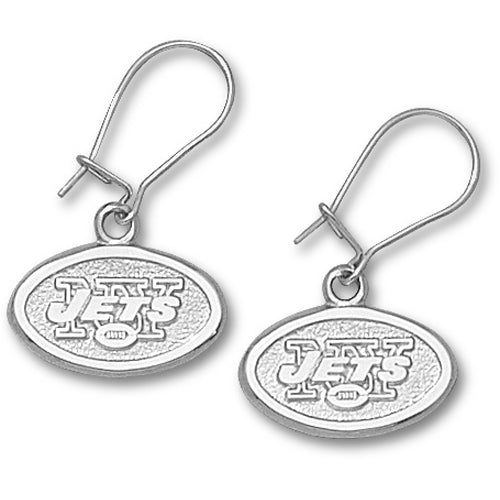 New York Jets Logo Earrings