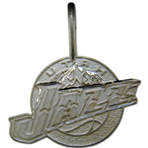 Utah Jazz Logo Sterling Silver Pendant