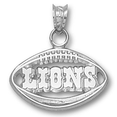 Detroit Lions Pierced Football