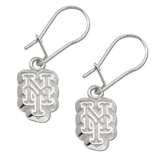 New York Mets NY Earrings