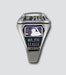 New York Mets Classic Silvertone Ring - Side Panels