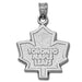 Toronto Maple Leafs Logo Silver Pendant