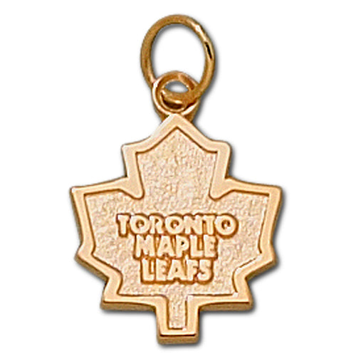 Toronto Maple Leafs Logo 10 kt Gold XS Pendant