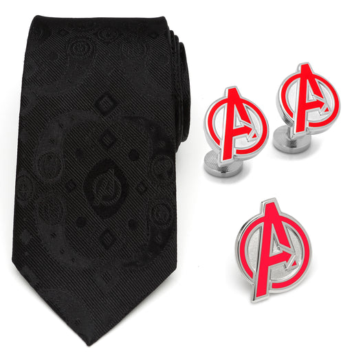 Avengers Paisley Necktie Gift Set