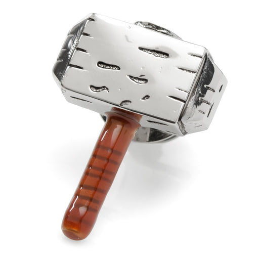 3D Thor Hammer Lapel Pin