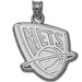 Brooklyn Nets Logo Silver Pendant