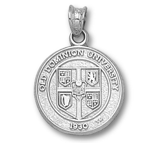 Old Dominion University Seal Silver Pendant