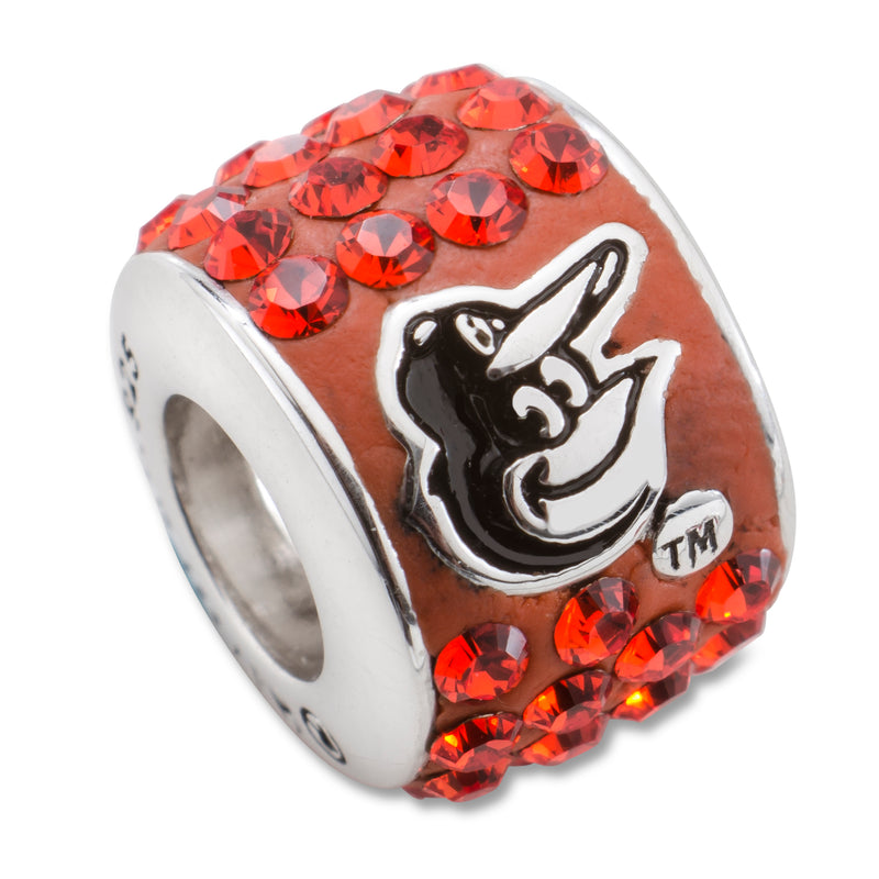 S/S BALTIMORE ORIOLES PREMIER BEAD CHARM