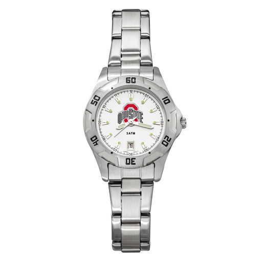 Ohio State Univ All-Pro Women's Chrome Watch W/Bracelet