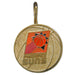 Phoenix Suns Logo 14kt gold pemdant with enamel