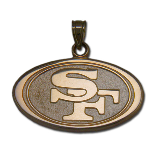 San Francisco 49ers SF in oval