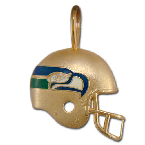 Seattle Seahawks Helmet (Enameled)