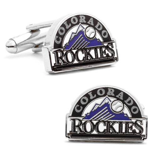 Colorado Rockies Cufflinks — Sports Jewelry Super Store