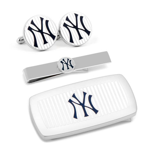 New York Yankees Pinstripe 3-Piece Cushion Gift Set
