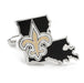 New Orleans Saints State Shaped Cufflinks