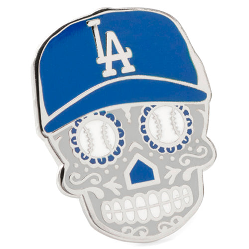 LA Dodgers Sugar Skull Cufflinks