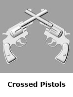 Crossed Pistols