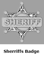 Sheriffs Badge Side Panel