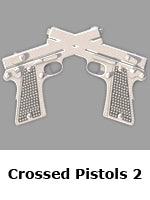 Crossed Pistols 2 Side Panel