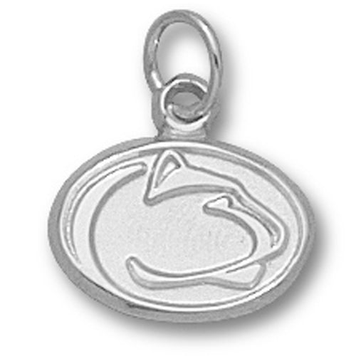 Penn State University LION HEAD Silver Small Pendant