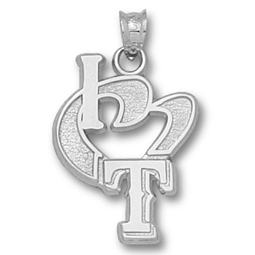 Texas Rangers I Heart Logo Medium Pendant