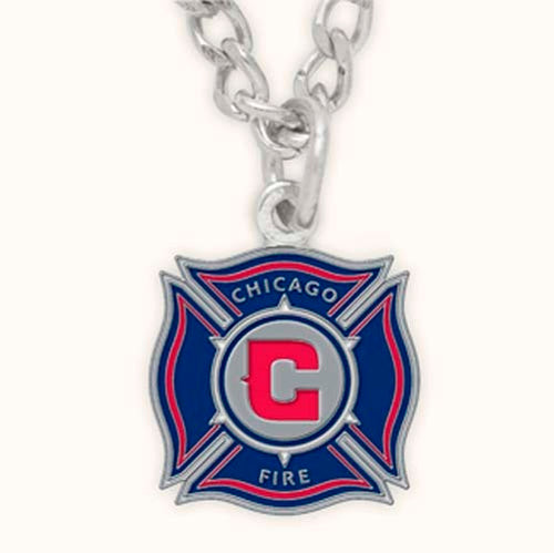 Chicago Fire Soccer Pendant