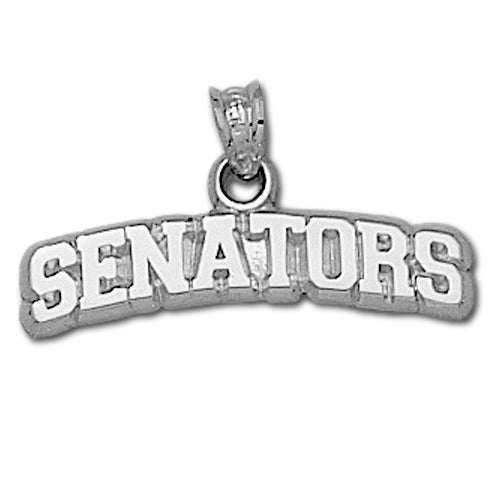 Ottawa Senators SENATORS Silver Pendant