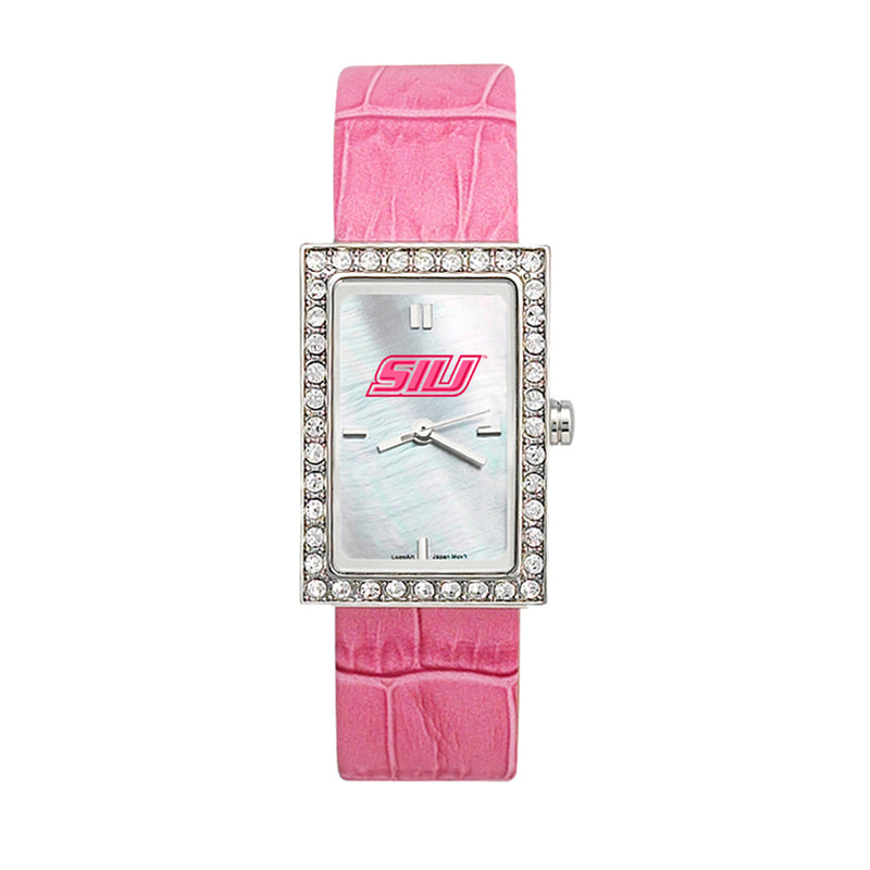 Southern Illinois Univ Starlette PEONY Lea Watch