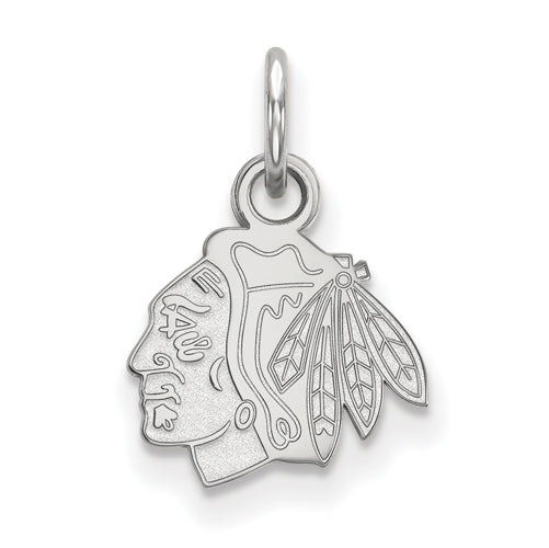 10kw NHL Chicago Blackhawks XS Logo Pendant