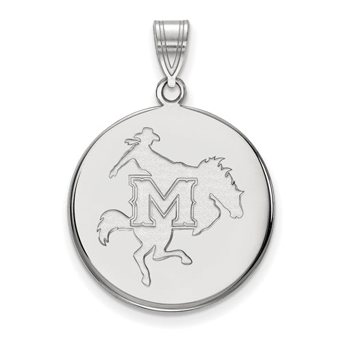 10kw McNeese State University Large Disc Pendant