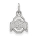 14kw Ohio State U XS Buckeyes Logo Pendant