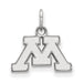 10kw University of Minnesota XS Letter M Pendant