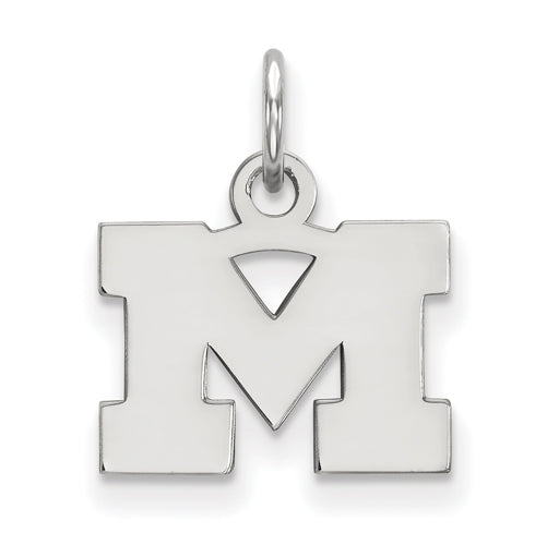 14kw University of Michigan XS Logo Pendant