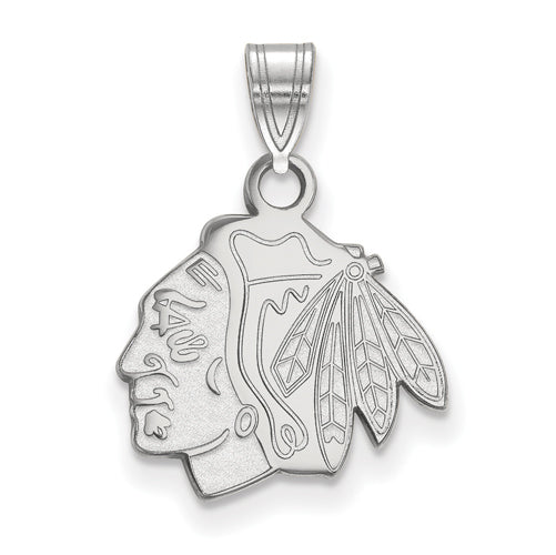 10kw NHL Chicago Blackhawks Small Logo Pendant