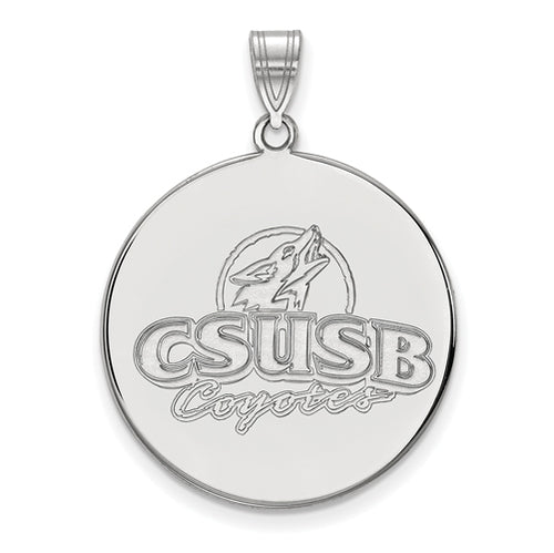 SS California State U San Bernardino XL Disc Pendant