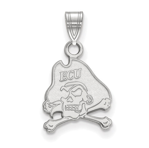 14kw East Carolina University Small Pirates Pendant