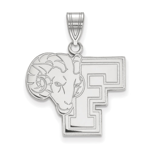SS Fordham University Large Rams Pendant