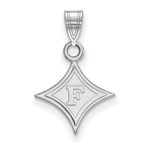 14kw F Logo Furman University Small Pendant