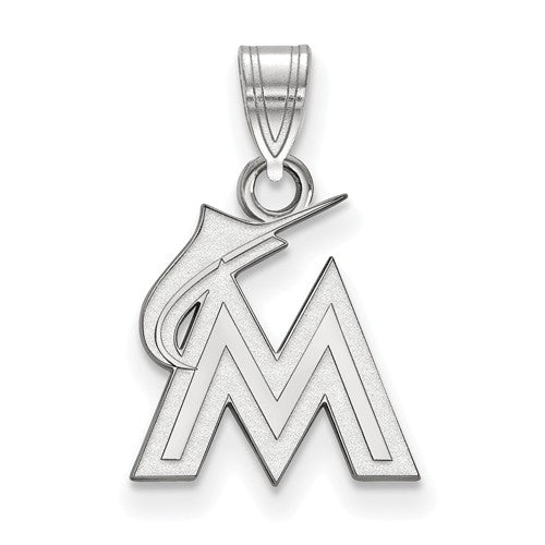 SS MLB  Miami Marlins Small Pendant