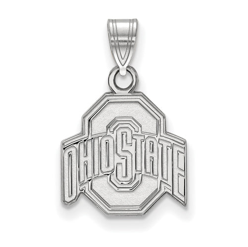 10kw Ohio State U Small Buckeyes Logo Pendant