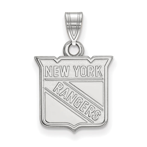 10kw NHL New York Rangers Small Pendant