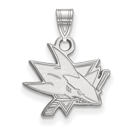 14kw NHL San Jose Sharks Small Pendant