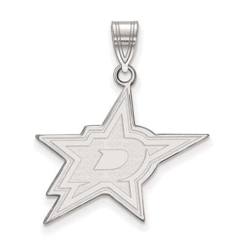 14kw NHL Dallas Stars Large Pendant