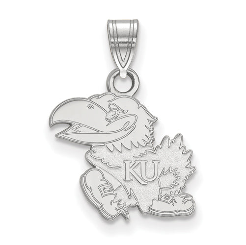 SS University of Kansas Small Jayhawk Pendant