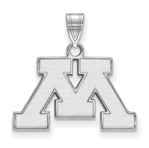 10kw University of Minnesota Small Letter M Pendant