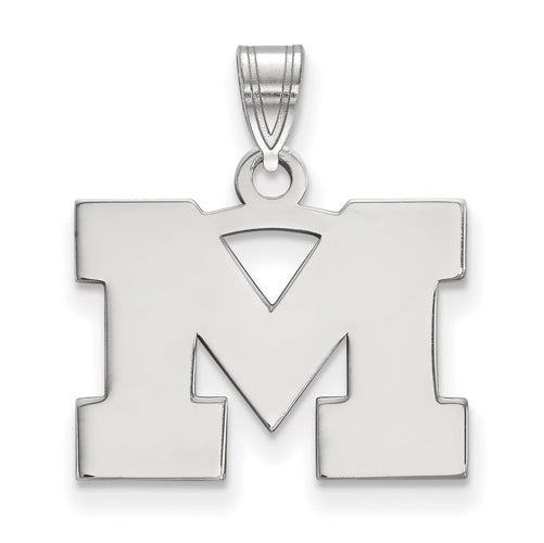 10kw University of Michigan Small Logo Pendant