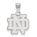 SS University of Notre Dame Small ND Pendant