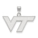14kw Virginia Tech Small VT Logo Pendant