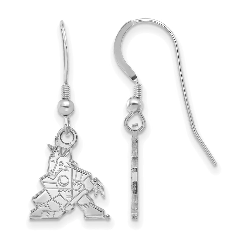 SS NHL Arizona Coyotes Small Dangle Earrings